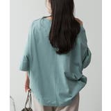 Vネック 7分袖 ドルマンTシャツ | JungleJalopy | 詳細画像19 