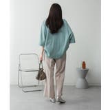 Vネック 7分袖 ドルマンTシャツ | JungleJalopy | 詳細画像24 