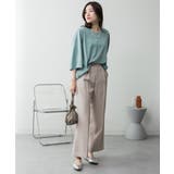 Vネック 7分袖 ドルマンTシャツ | JungleJalopy | 詳細画像29 