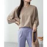 Vネック 7分袖 ドルマンTシャツ | JungleJalopy | 詳細画像41 
