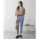 Vネック 7分袖 ドルマンTシャツ | JungleJalopy | 詳細画像42 