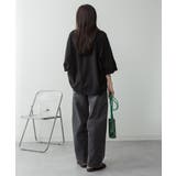 Vネック 7分袖 ドルマンTシャツ | JungleJalopy | 詳細画像7 