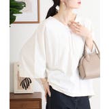 Vネック 7分袖 ドルマンTシャツ | JungleJalopy | 詳細画像70 