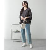 Vネック 7分袖 ドルマンTシャツ | JungleJalopy | 詳細画像79 