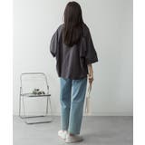 Vネック 7分袖 ドルマンTシャツ | JungleJalopy | 詳細画像81 