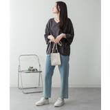 Vネック 7分袖 ドルマンTシャツ | JungleJalopy | 詳細画像82 