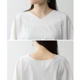 Vネック 7分袖 ドルマンTシャツ | JungleJalopy | 詳細画像95 