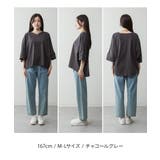 Vネック 7分袖 ドルマンTシャツ | JungleJalopy | 詳細画像97 