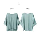 Vネック 7分袖 ドルマンTシャツ | JungleJalopy | 詳細画像98 