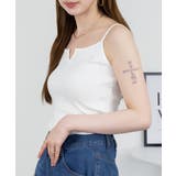 キーネックキャミソール インナー 綿100% | JungleJalopy | 詳細画像15