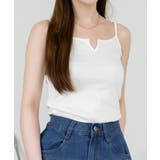 キーネックキャミソール インナー 綿100% | JungleJalopy | 詳細画像16