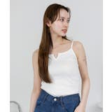 キーネックキャミソール インナー 綿100% | JungleJalopy | 詳細画像18