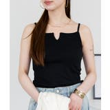 キーネックキャミソール インナー 綿100% | JungleJalopy | 詳細画像2