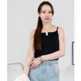 キーネックキャミソール インナー 綿100% | JungleJalopy | 詳細画像4