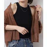 ランダムリブ アメリカンスリーブタンクトップ レディース 大きいサイズ | JungleJalopy | 詳細画像16