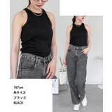 ランダムリブ アメリカンスリーブタンクトップ レディース 大きいサイズ | JungleJalopy | 詳細画像17