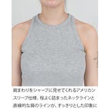 ランダムリブ アメリカンスリーブタンクトップ レディース 大きいサイズ | JungleJalopy | 詳細画像2