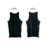 ランダムリブ アメリカンスリーブタンクトップ レディース 大きいサイズ | JungleJalopy | 詳細画像9