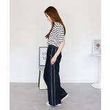 ボーダー5分袖トップス レディース 大きいサイズ | JungleJalopy | 詳細画像11