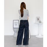 ボーダー5分袖トップス レディース 大きいサイズ | JungleJalopy | 詳細画像12