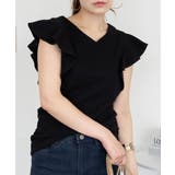 フレアーフレンチスリーブTシャツ レディース 大きいサイズ | JungleJalopy | 詳細画像3