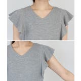 フレアーフレンチスリーブTシャツ レディース 大きいサイズ | JungleJalopy | 詳細画像35