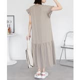 袖フレアノースリーブワンピース レディース 大きいサイズ | JungleJalopy | 詳細画像24