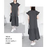 袖フレアノースリーブワンピース レディース 大きいサイズ | JungleJalopy | 詳細画像35