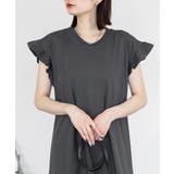 袖フレアノースリーブワンピース レディース 大きいサイズ | JungleJalopy | 詳細画像36