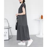 袖フレアノースリーブワンピース レディース 大きいサイズ | JungleJalopy | 詳細画像42