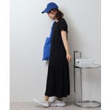 袖フレアノースリーブワンピース レディース 大きいサイズ | JungleJalopy | 詳細画像45