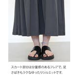 袖フレアノースリーブワンピース レディース 大きいサイズ | JungleJalopy | 詳細画像5