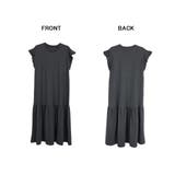 袖フレアノースリーブワンピース レディース 大きいサイズ | JungleJalopy | 詳細画像9