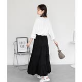 4段 ティアード マキシスカート | JungleJalopy | 詳細画像11 