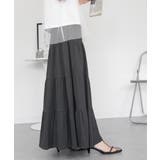 4段 ティアード マキシスカート | JungleJalopy | 詳細画像25 