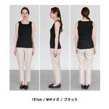 2×2リブ スクエアネックタンクトップ レディース 大きいサイズ | JungleJalopy | 詳細画像10