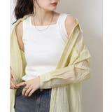 2×2リブ スクエアネックタンクトップ レディース 大きいサイズ | JungleJalopy | 詳細画像12