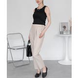 2×2リブ スクエアネックタンクトップ レディース 大きいサイズ | JungleJalopy | 詳細画像48