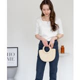 スクエアネック5分袖コットンリブTシャツ レディース 大きいサイズ | JungleJalopy | 詳細画像10 