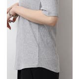 スクエアネック5分袖コットンリブTシャツ レディース 大きいサイズ | JungleJalopy | 詳細画像42 