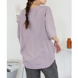 コットンワッフル7分袖ドルマンTシャツ レディース 大きいサイズ | JungleJalopy | 詳細画像40