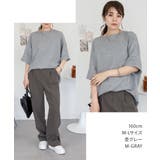 コットンワッフル7分袖ドルマンTシャツ レディース 大きいサイズ | JungleJalopy | 詳細画像46