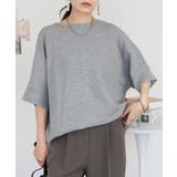 コットンワッフル7分袖ドルマンTシャツ レディース 大きいサイズ | JungleJalopy | 詳細画像9