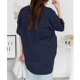 コットンワッフルロールアップハーフスリーブカットソー レディース 大きいサイズ | JungleJalopy | 詳細画像26