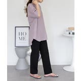 コットンワッフルロールアップハーフスリーブカットソー レディース 大きいサイズ | JungleJalopy | 詳細画像35