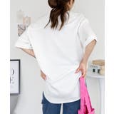 コットンワッフルロールアップハーフスリーブカットソー レディース 大きいサイズ | JungleJalopy | 詳細画像40