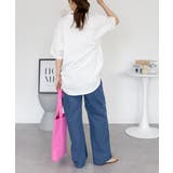 コットンワッフルロールアップハーフスリーブカットソー レディース 大きいサイズ | JungleJalopy | 詳細画像43