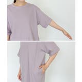 コットンワッフルロールアップハーフスリーブカットソー レディース 大きいサイズ | JungleJalopy | 詳細画像52