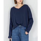 NAVY | ドルマンスリーブVネックTシャツ レディース 大きいサイズ | JungleJalopy