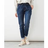 NAVY | ニットデニム切り替えパンツ 大きいサイズ レディース | JungleJalopy